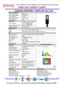 25W SL Technical Datasheet